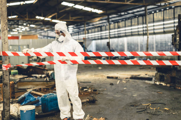 Professional Odor Removal technician working in Parlier, CA